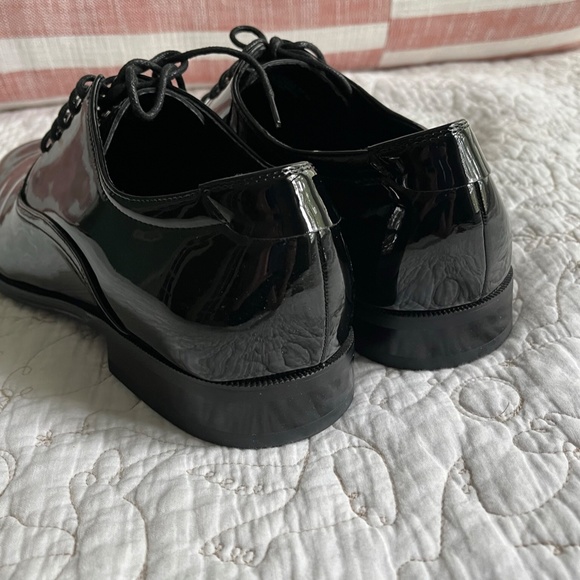Formal tuxedo/ black tie men’s shoes size 10.5 D worn one time main image 5